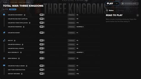 total war three kingdoms cheat engine|Total War: Three Kingdoms cheats: Every cheat code .